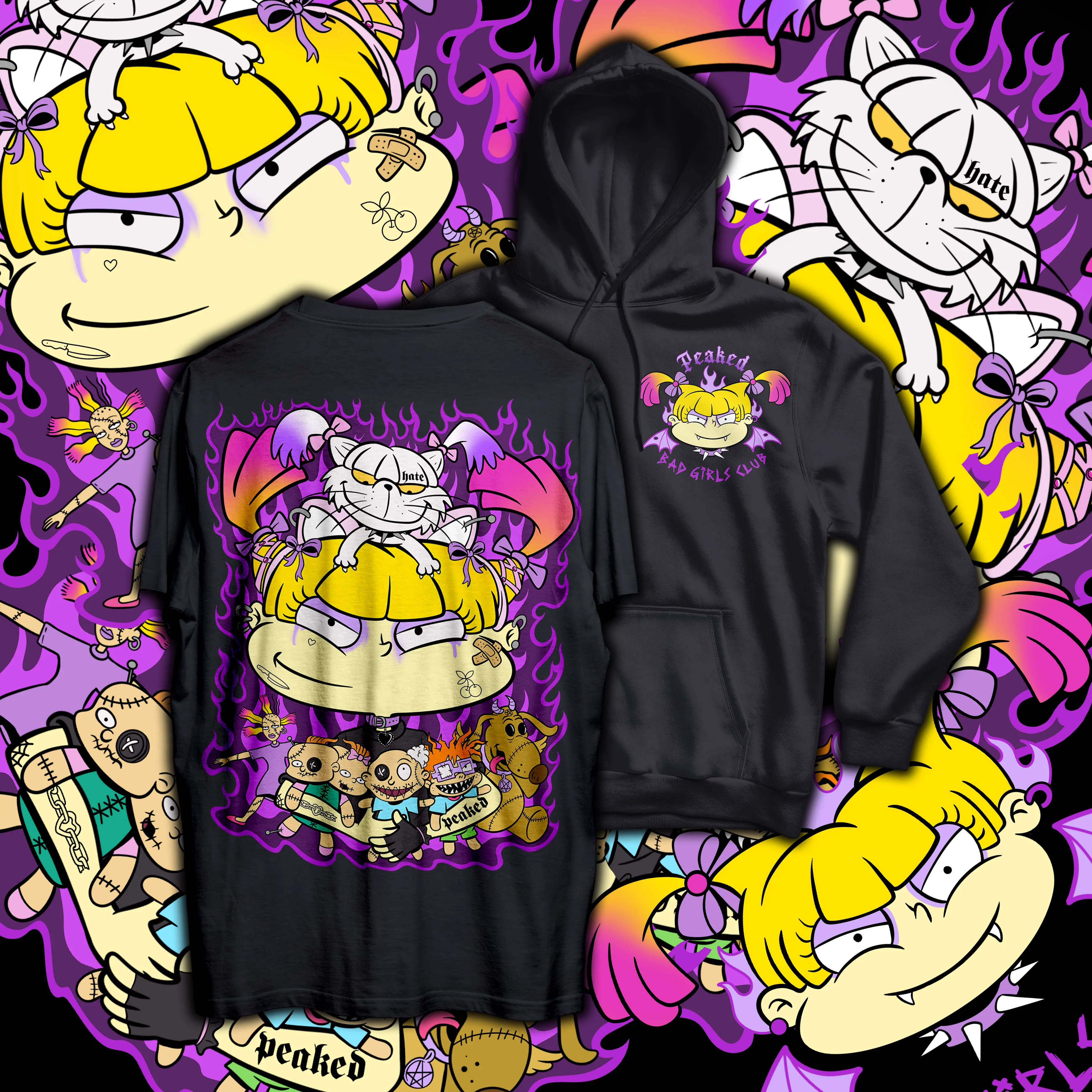 Angelica T Shirt / Hoodie