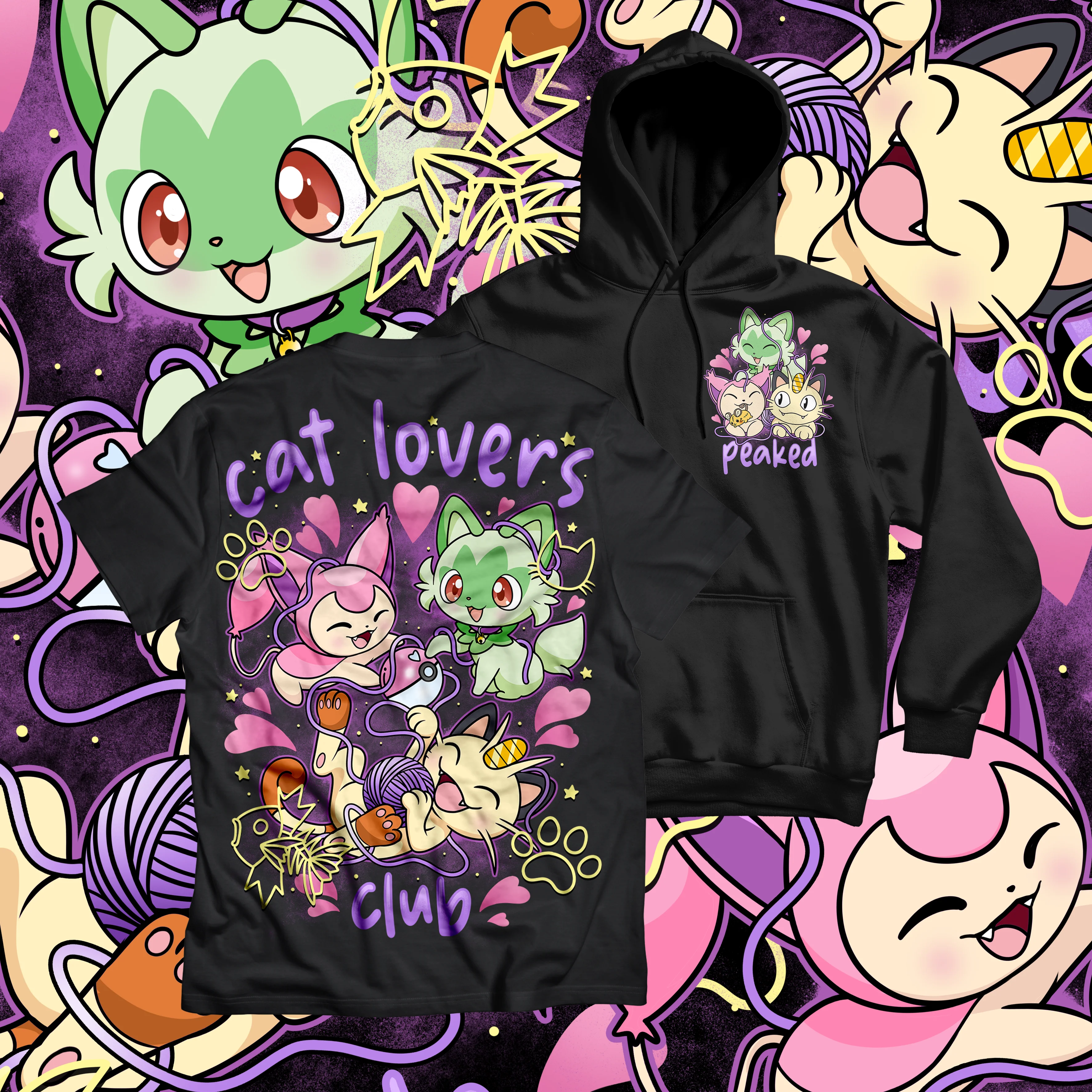 Cat Lover T Shirt / Hoodie