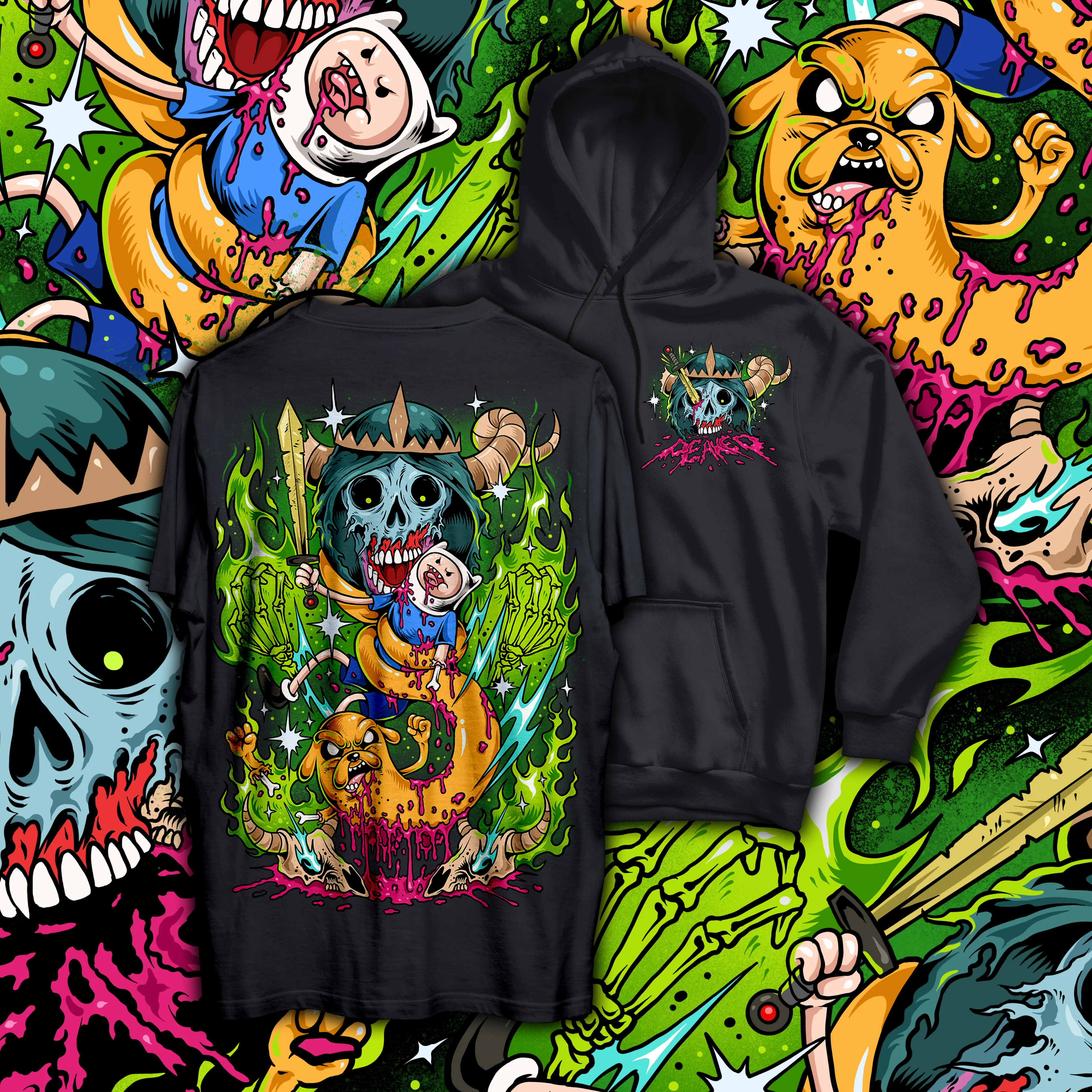Finn & Jake T Shirt / Hoodie