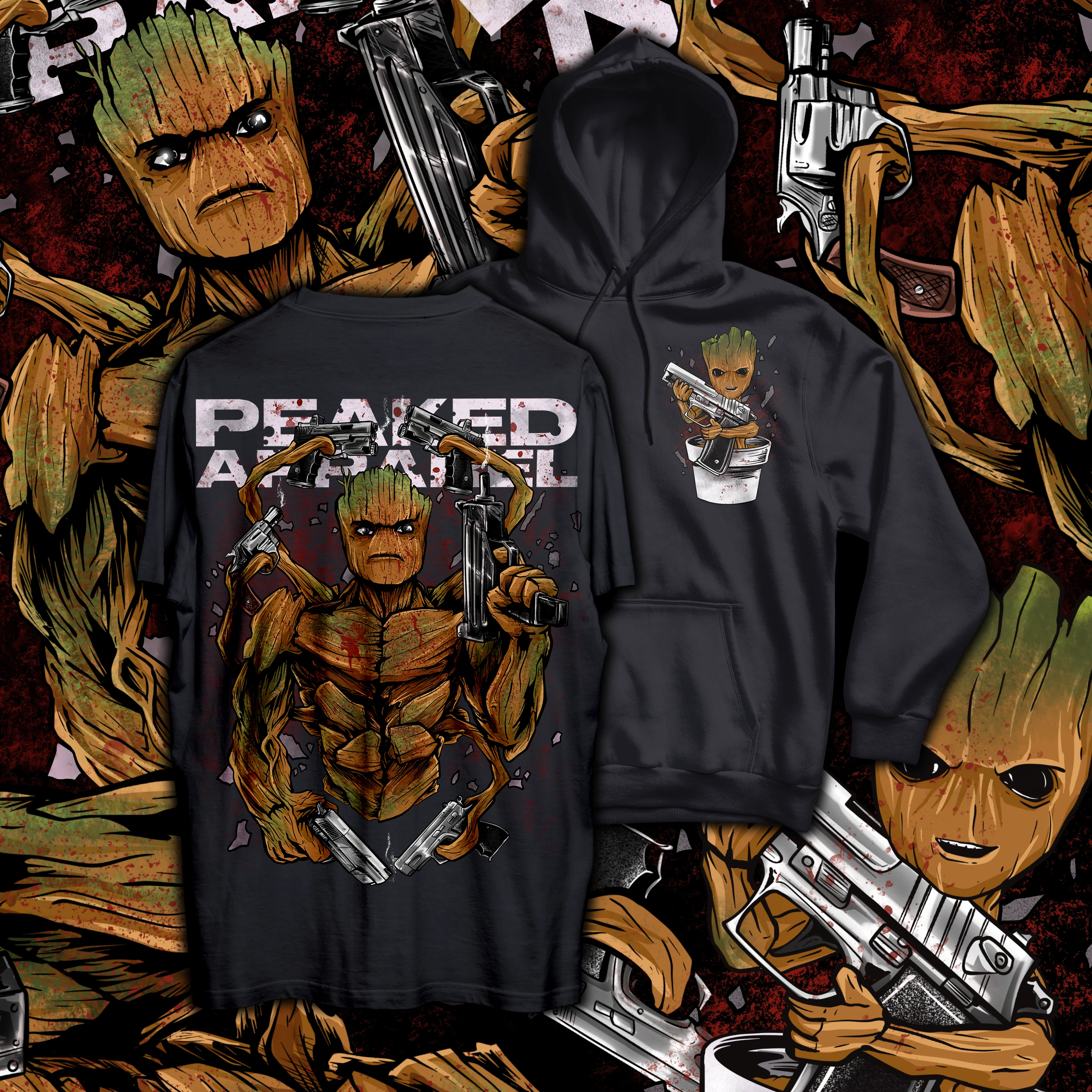 Groot T Shirt / Hoodie