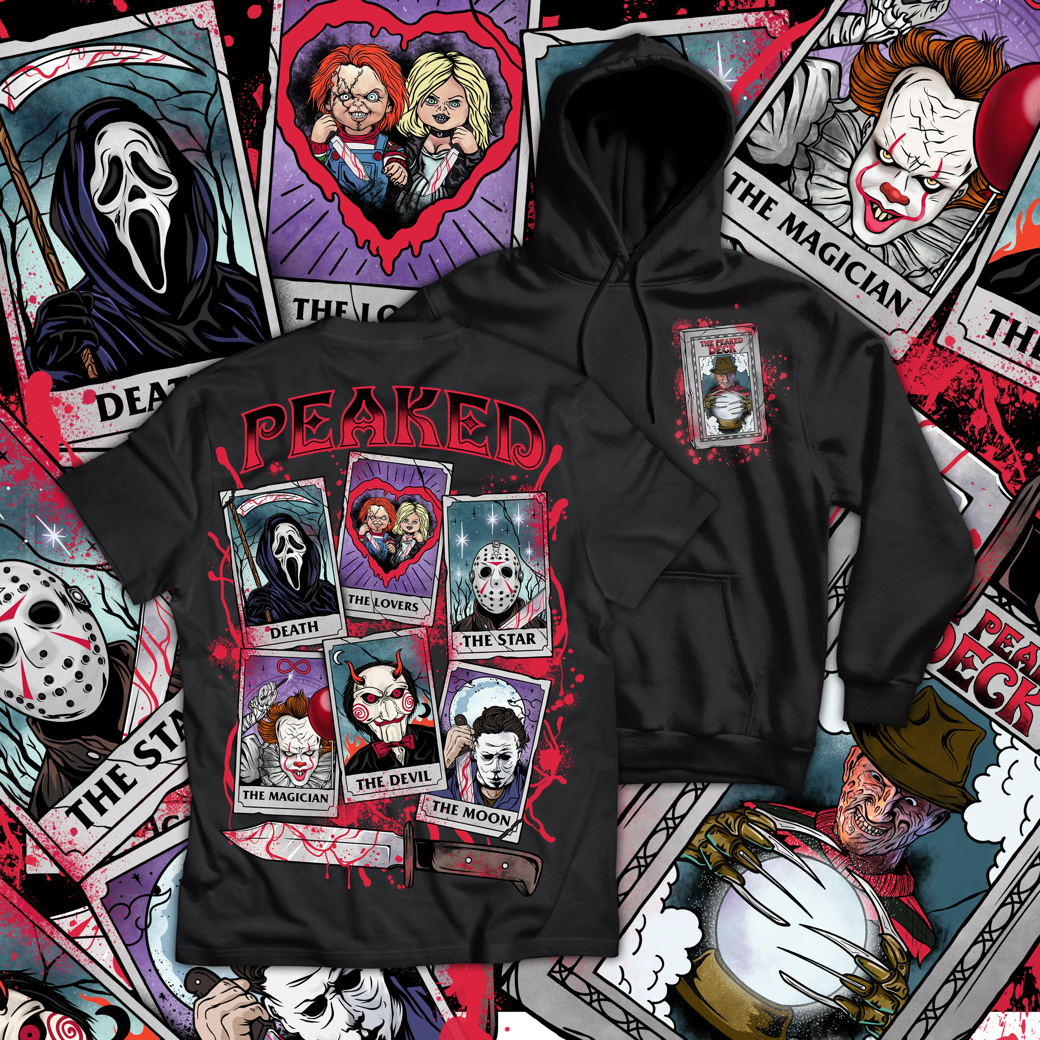 Horror Tarot T Shirt / Hoodie