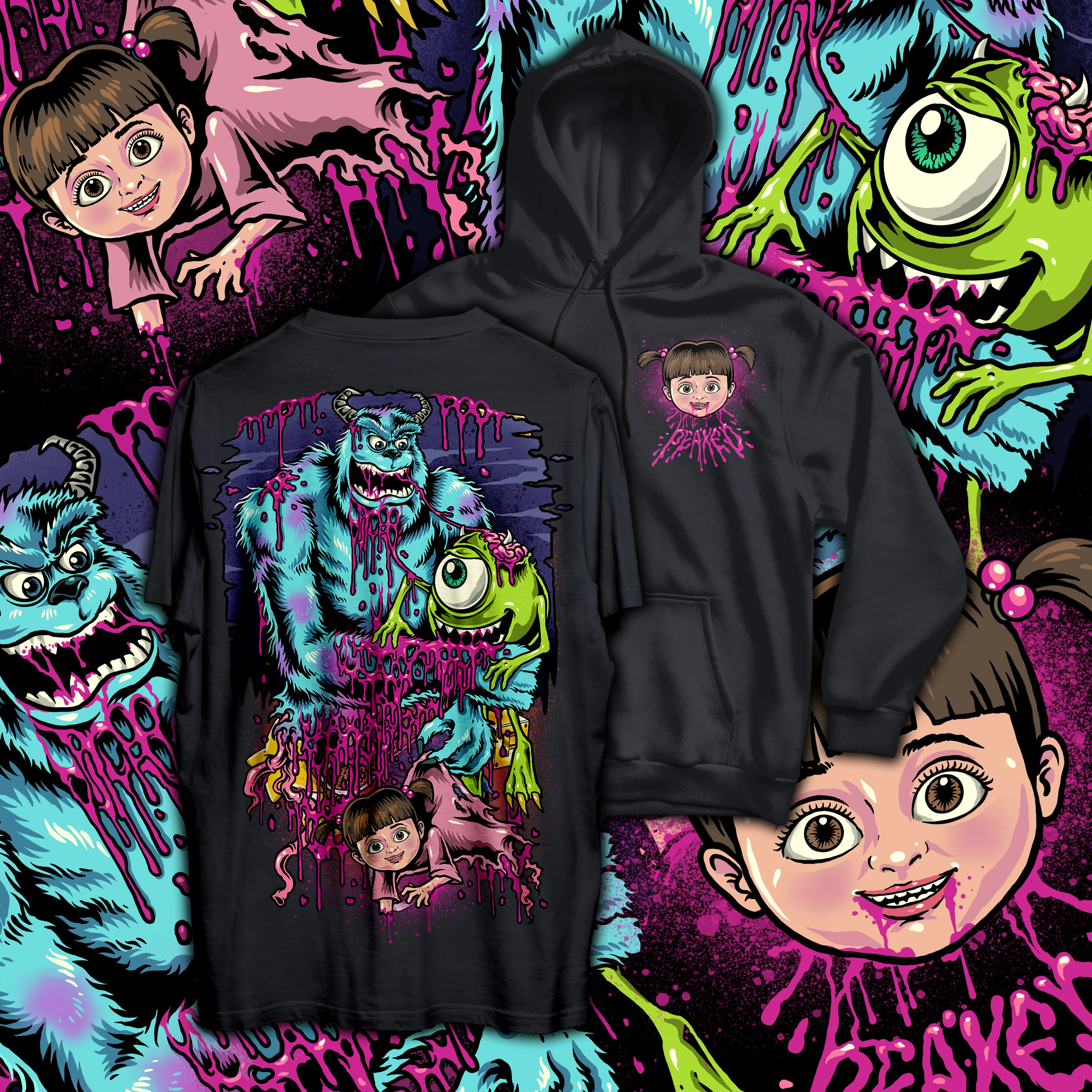 Monster Mash T Shirt / Hoodie