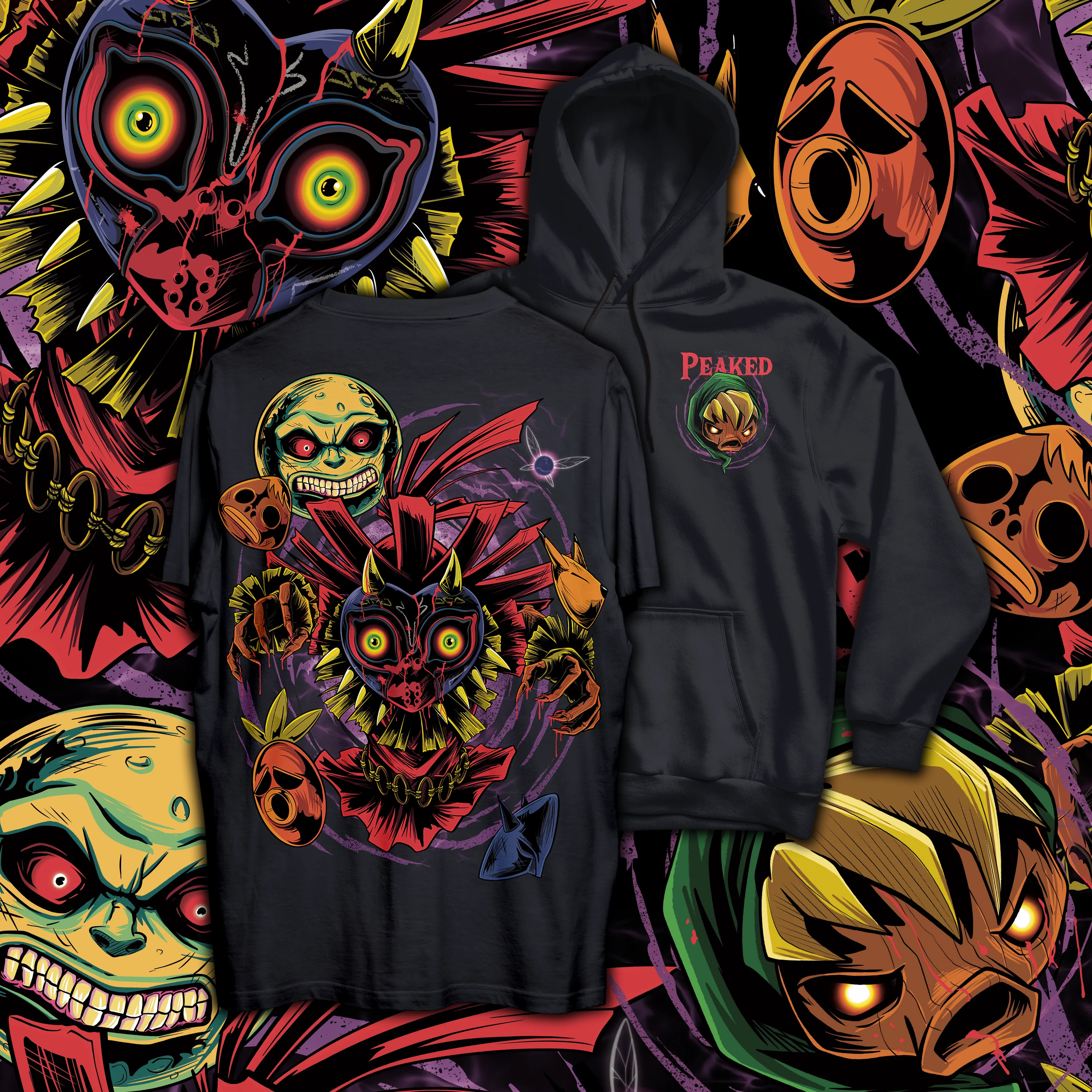 Skull Kid T Shirt / Hoodie