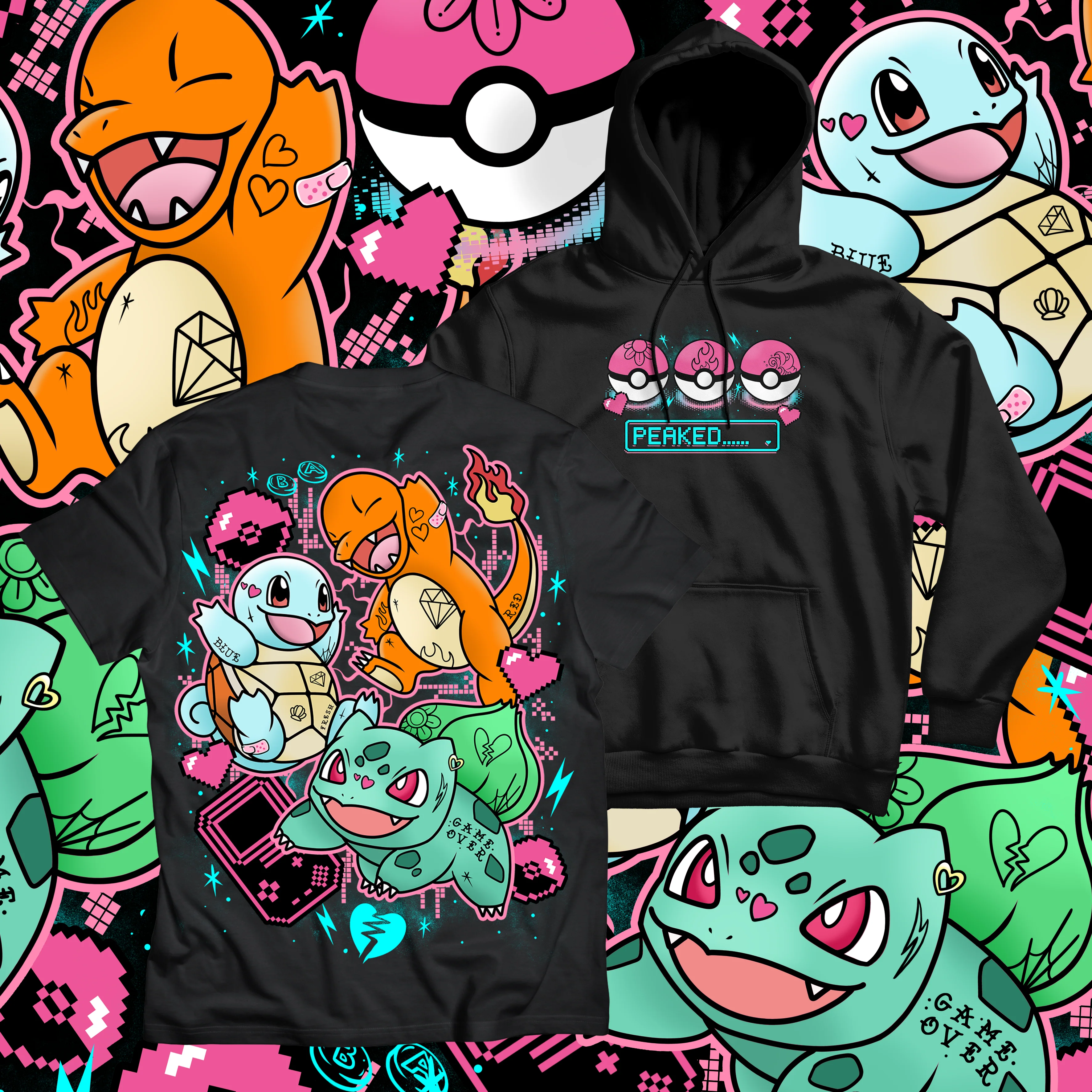 The Trio T Shirt / Hoodie